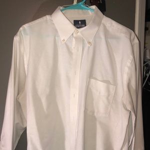 White button down shirt sz 16 1/2 34-35
